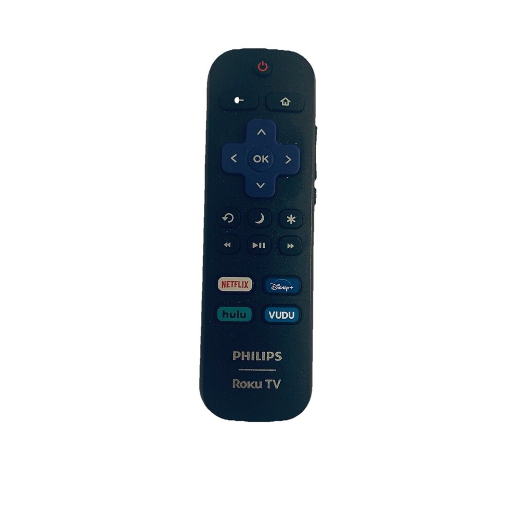PHILIPS ROKU TV REMOTE NETFLIX DISNEY+ APPLE TV HULU RC-ALIR Untested